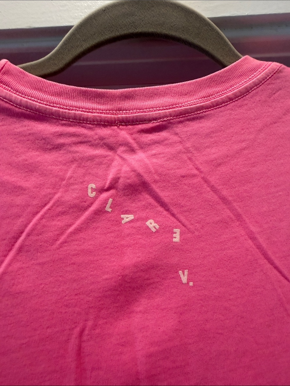 Clare V classic Ciao Graphic Short Sleeve Tee - Picture 5 of 5